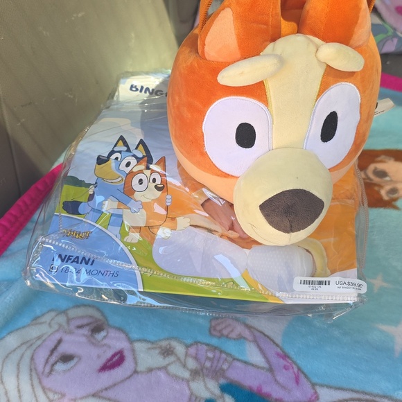 Spirit Bingo Infant Costume - Orange and Yellow - Picture 5 of 7